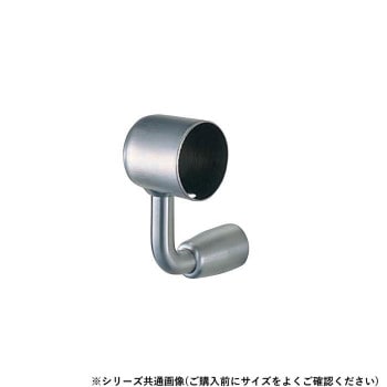 シロクマ L軸スライドブラケット止(左) ヘアーライン BR-90L 38φ