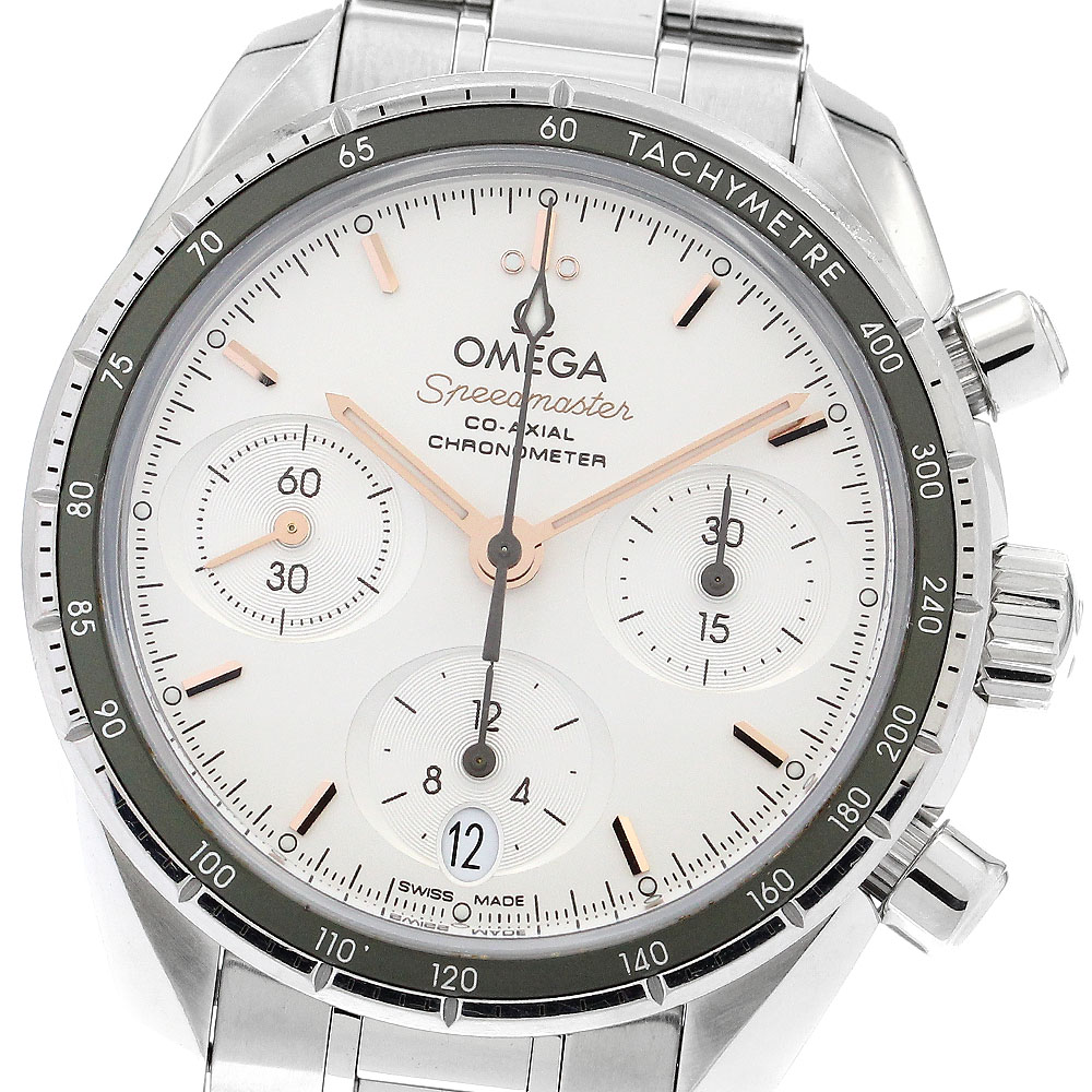 オメガ OMEGA 324.30.38.50.02.001 スピードマスター38 コーアクシャル クロノメーター 自動巻き メンズ 保証書付き_886773【中古】
