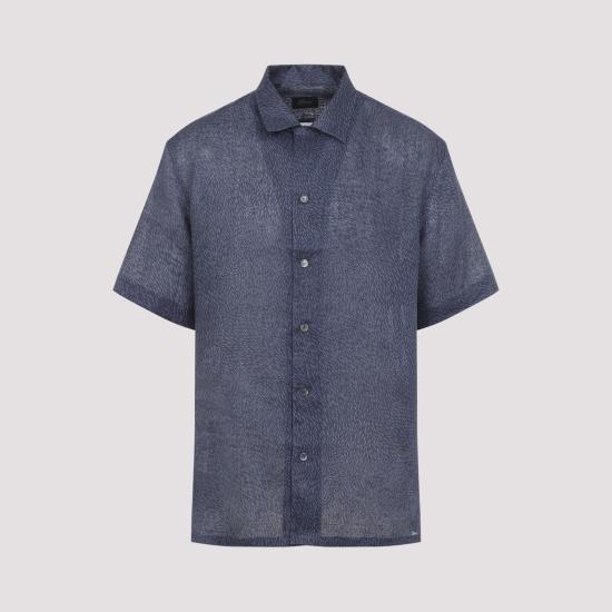 BRIONI Men Long Tops SCFR0L PD114 4145 NAVY PERWINKLE