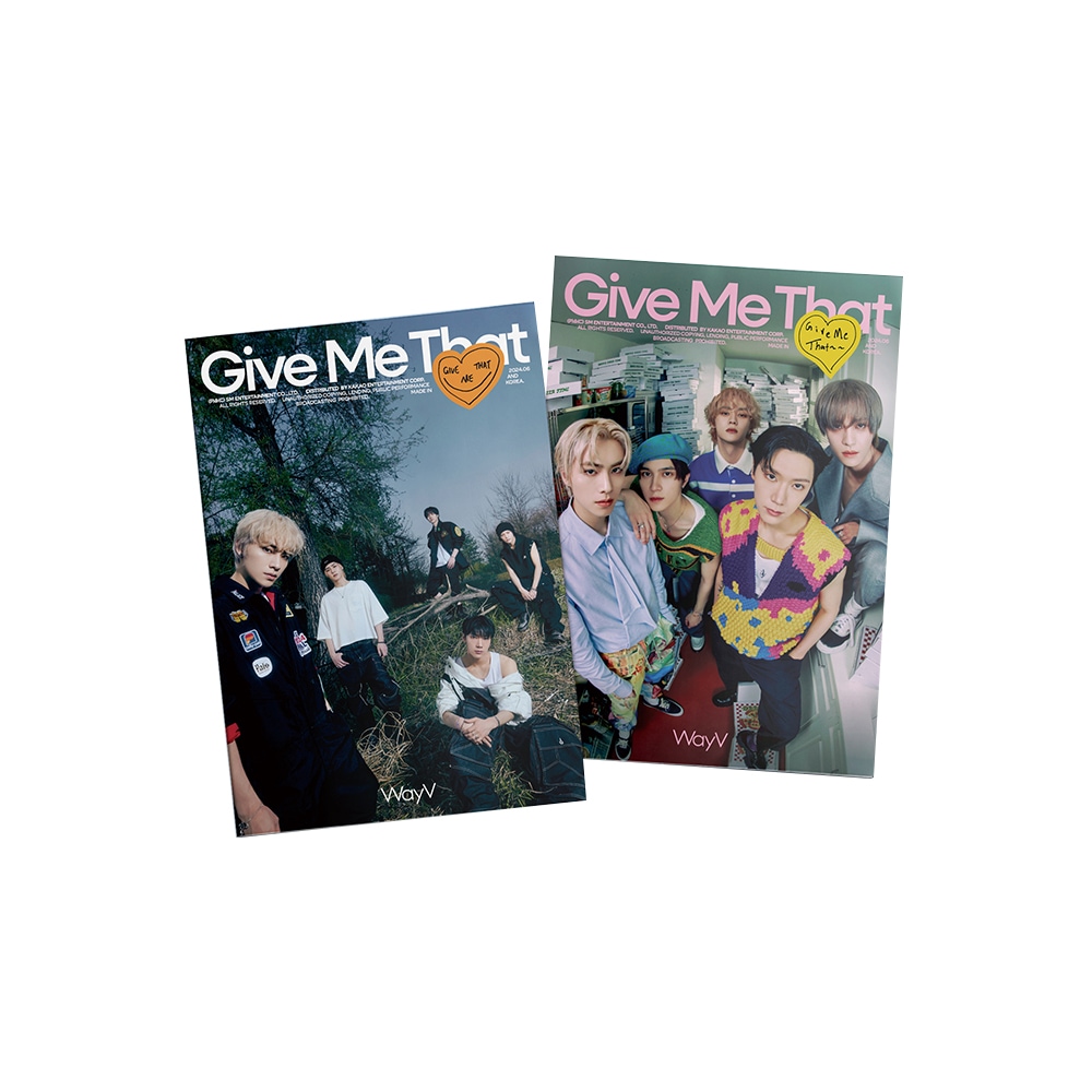 (2種SET) PHOTOBOOK VER / WAYV - GIVE ME THAT (MINI 5th Album) [6月4日発売]