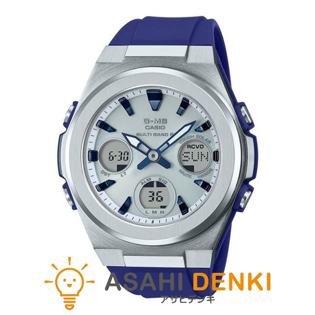 腕時計・時計 カシオ MSG-W600-2AJF CASIO ベビーG BABY-G レディース G-MS 電波ソーラー 樹脂バンド アナデジ