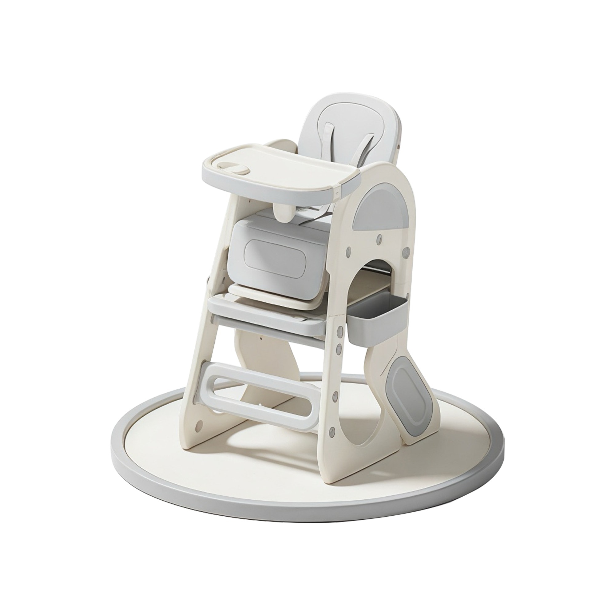 【国内出荷】多機能ベビーチェア 5Ways ハイチェア キッズチェア ブロックデスク 安全ベルト食事用 長期利用 組立簡単 赤ちゃん 子供