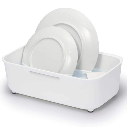 洗い桶 おしゃれ 若者の大愛商品 漬け置き シンク周り スマートホーム2 ウォッシュタブ レッド 5357 ホワイト