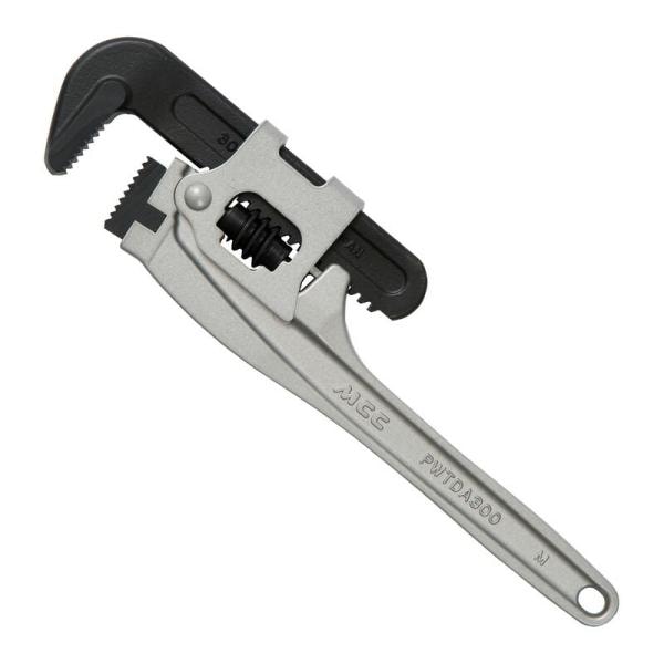 MCC パイプレンチALスリムワイド PWTDA300 作業工具 配管工具 パイプレンチ