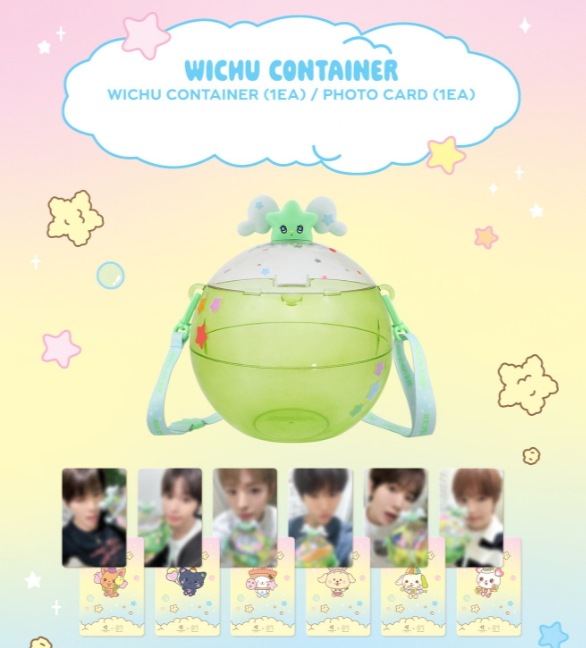 NCT WISH KWANGYA@EVERLAND EVER WISH 2次 公式グッズ WICHU CONTAIER