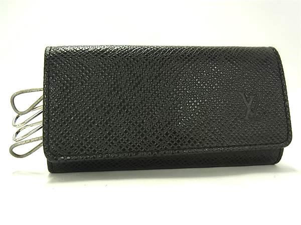 キーケース タイガ ミュルティクレ4 M30522 アルドワーズ レザー ユニセックス シルバー金具【本物保証】