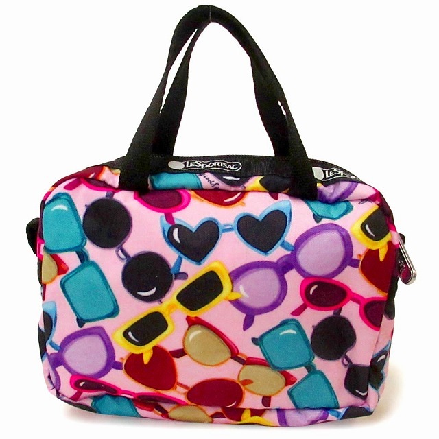 LeSportsac レスポートサック ポーチ MICRO BAG CHIC SUNGLASSES サングラス柄ポーチ 4298 HC88