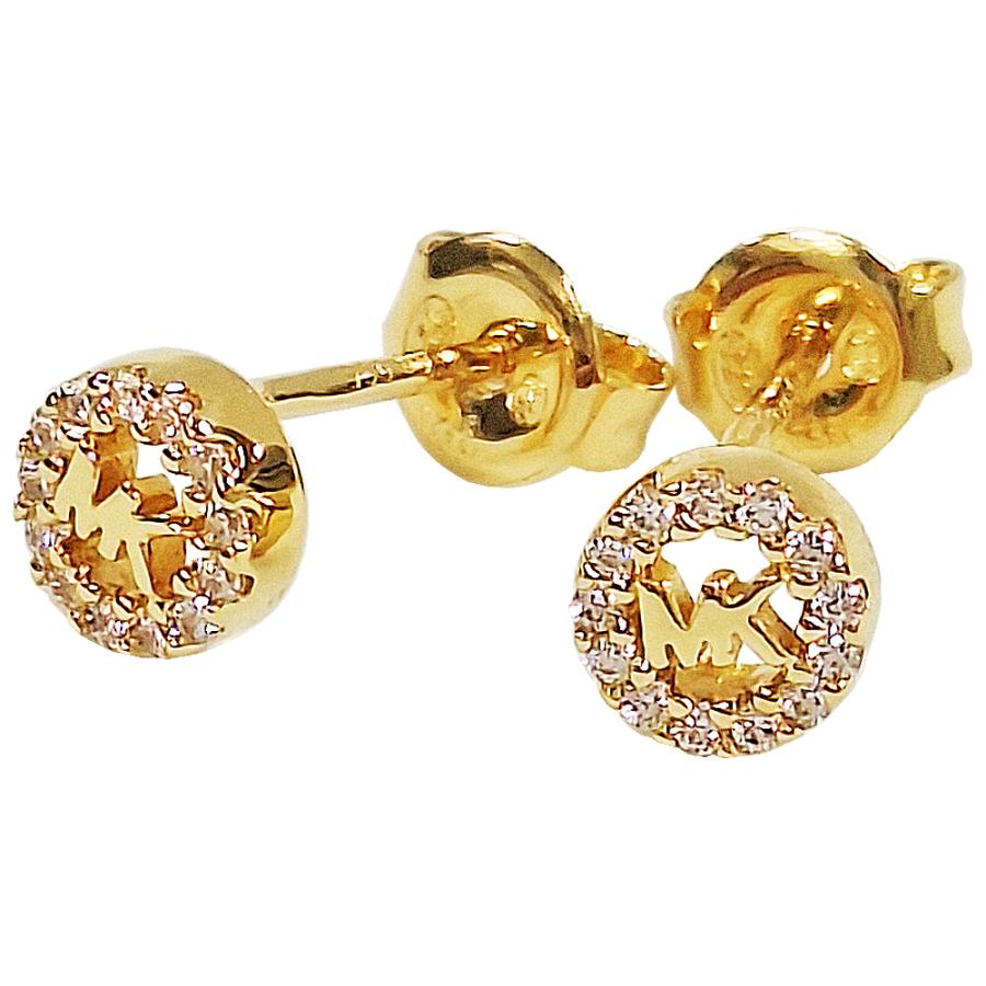 MK ピアス MKC1033AN710 クリスタル ゴールド