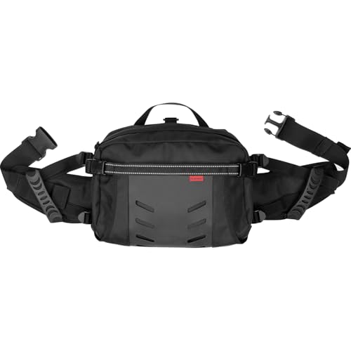 コミネ(KOMINE) バイク用 ライディングヒップバッグ ブラック 9.8L SA-204 537