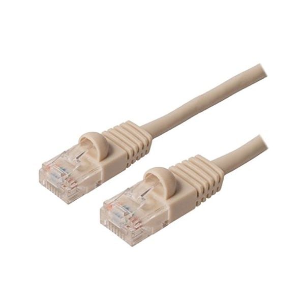 （まとめ）MCO カテ5eストレートLANケーブル 10m アイボリ- TWN-510IV(×5セット)