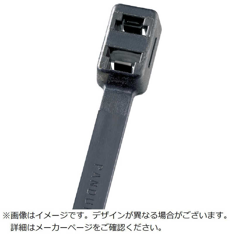 パンドウイット パンドウイットダブルループ結束バンド耐熱性黒(1000本入) PLB4S-M306260
