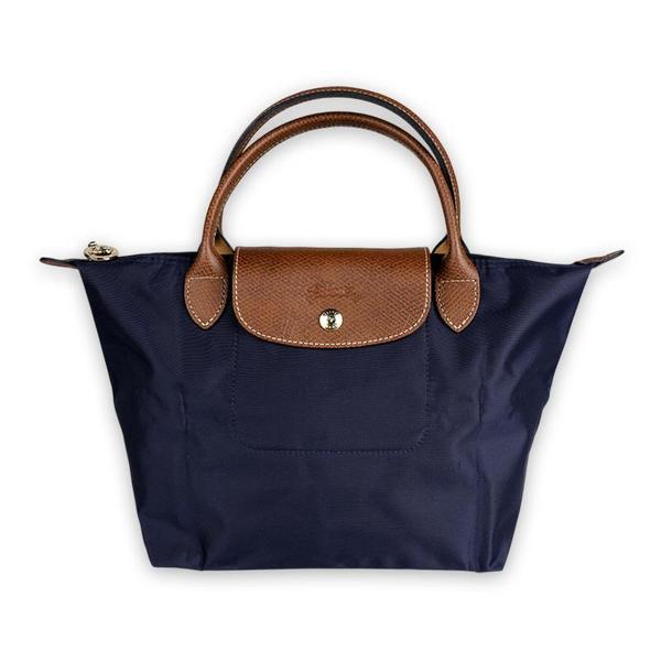 女性 ロンシャン ル プリアージュ オリジナル S トートバッグ(ネイビー) L1621089 P68