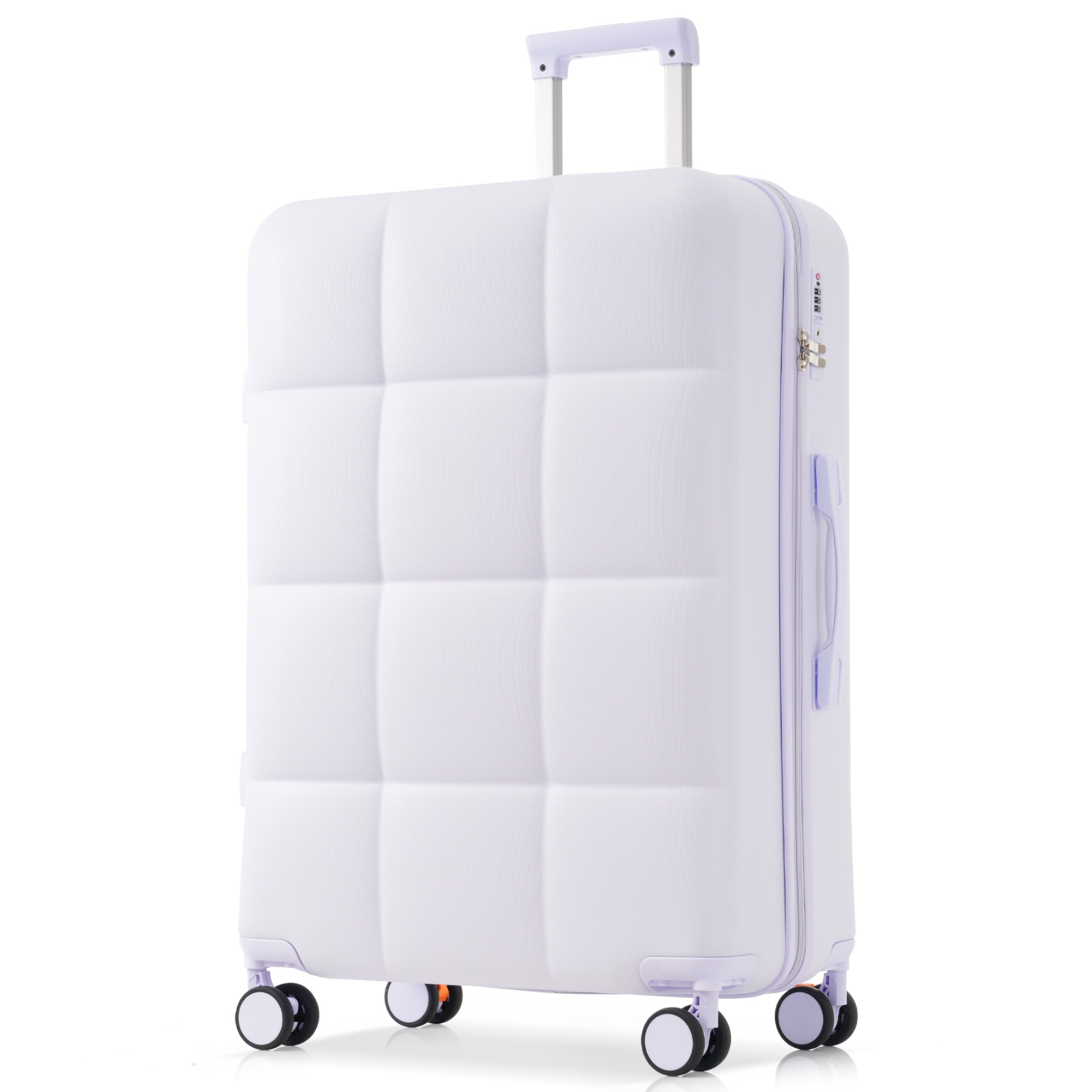 【2点購入で150OFF】【国内即発送】スーツケース キャリーバッグ キャリーケース Mサイズ 小型 超軽量 ファスナー式 TSAロック搭載 フック機能付き 360度回転 旅行 おしゃれ 人気色