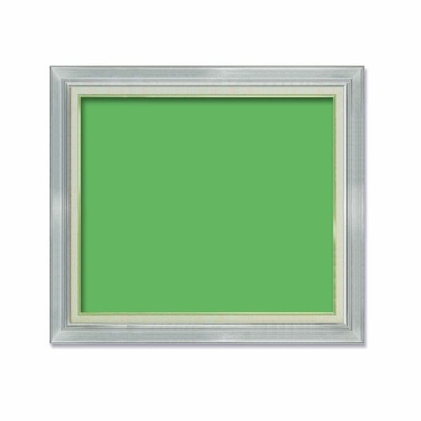 [油額]油絵額/キャンバス額/金の油絵額/銀の油絵額 P20号（727x530mm）「シルバー」