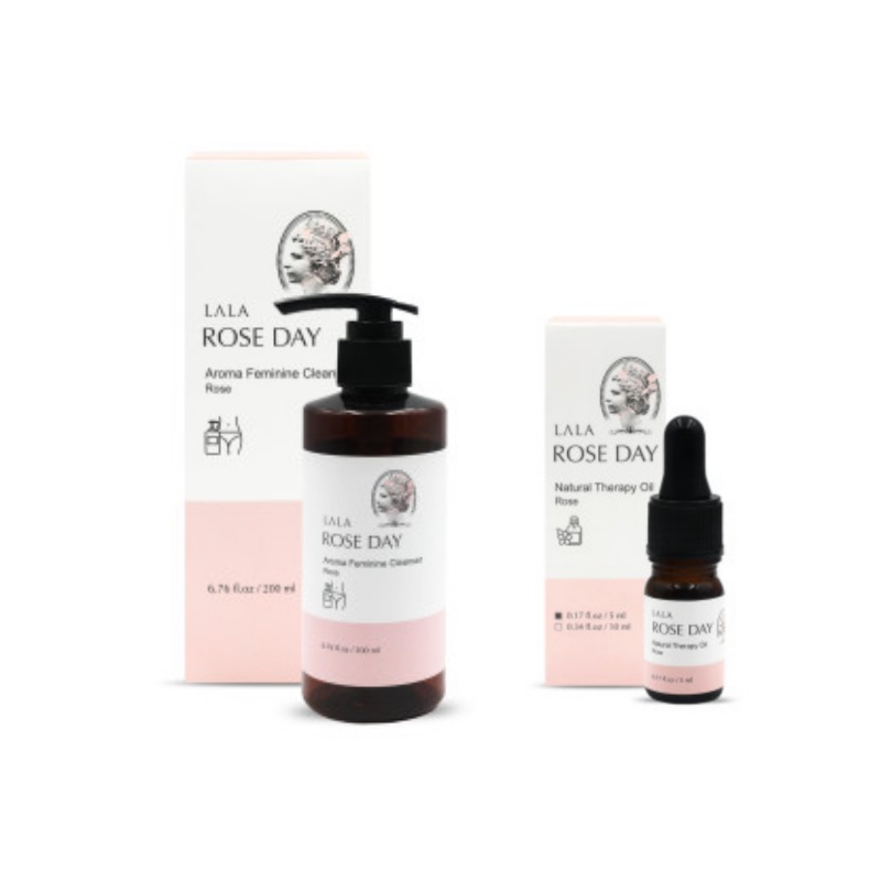 アロマフェミニンウォッシュ200ml+インナーパフューム 5mlセット 3種択１(ローズ/ イランイラン/ ジャスミン)