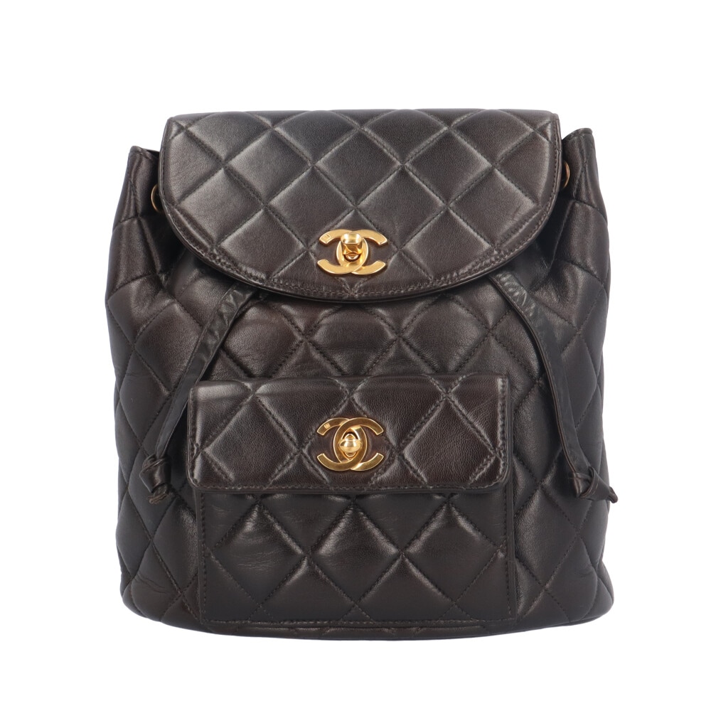 シャネル マトラッセ リュック・デイパック ラムスキン CHANEL 中古