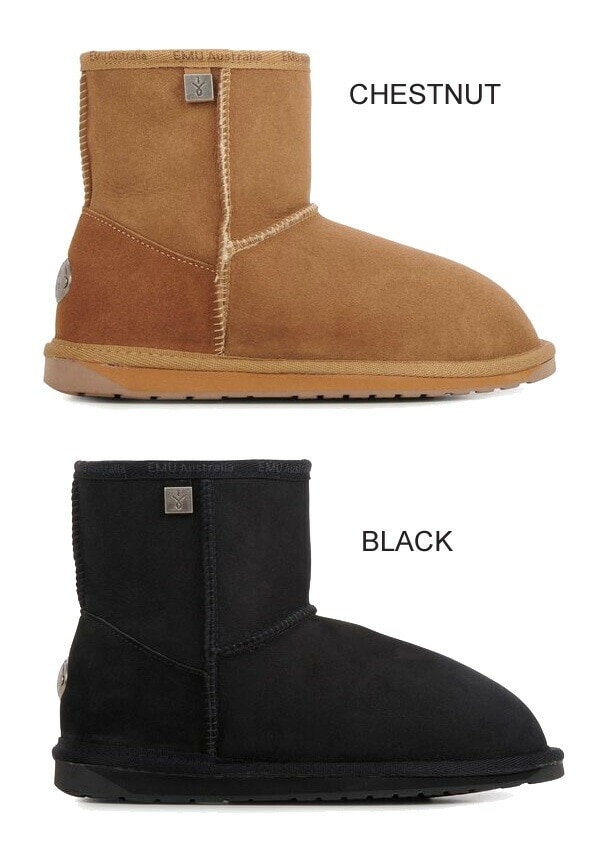 プラチナム スティンガー スリム ミニ ムートンブーツ シープスキン オーストラリアメイド wp20003