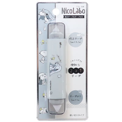 Qoo10] スヌーピー 修正テープ＆テープのり Ni : ホビー・コスプレ