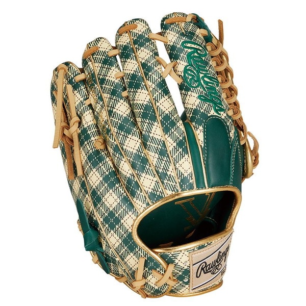 Rawlings ローリングス 軟式 HYPER TECH GRAPHIC TartanCheck 外野手用 サイズ 12.75 GR4FHTGY719-DGRN グラブ グローブ 一般 野球 12,015円