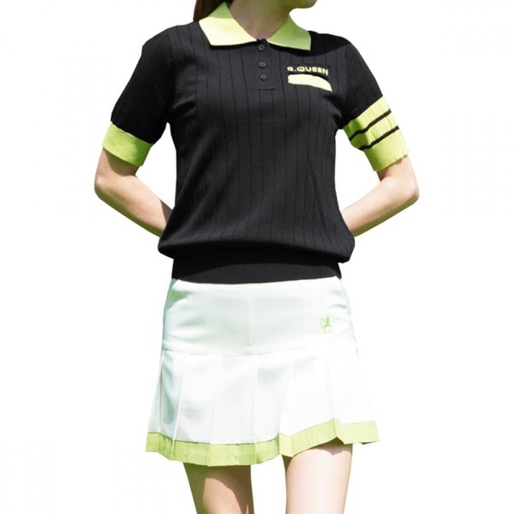 (ラックスゴルフ) ラックスゴルフグリーンクイーンレディースカラー半袖ゴルフニット GQ3M606W 7,801円