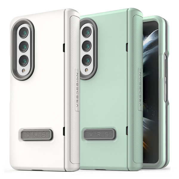 Galaxy Zフォールド3 ヒンジ保護デュアルシールドケース ヒンジカバー パステルトーンケース