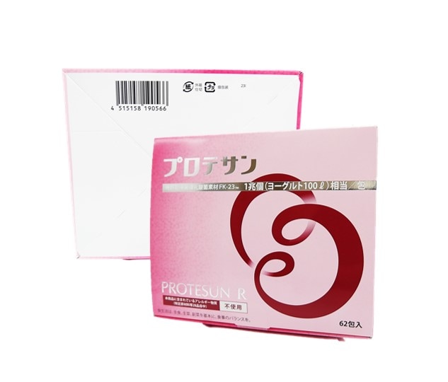 ニチ ニチ 製薬 プロテサンR 62包入り 個包装 乳酸菌含有食品 腸活 おなか サプリメント ソフト顆粒 特許取得実績乳酸菌素材FK-23