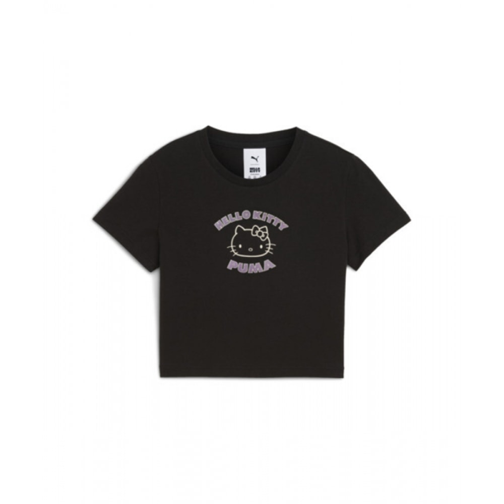 PUMA プーマ x ハローキティ グラフィック ベビー T - ブラック / 631613-01