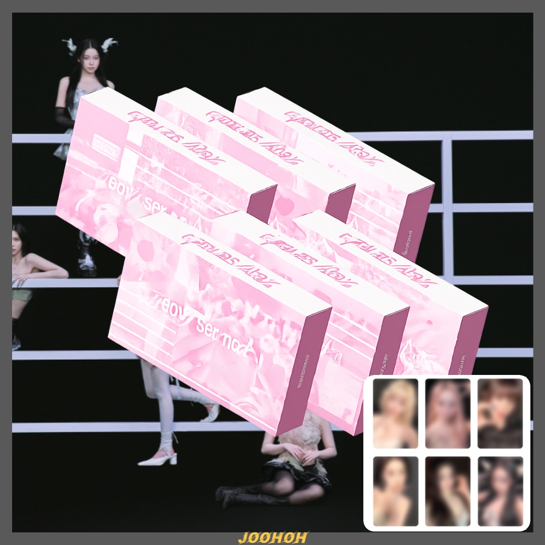 [6種セット] NMIXX Mini 5集 『Heavy Serenade』 POCAALBUM Ver. ＋特典フォトカード6種セット＋コンセプトフォトカード1枚付き