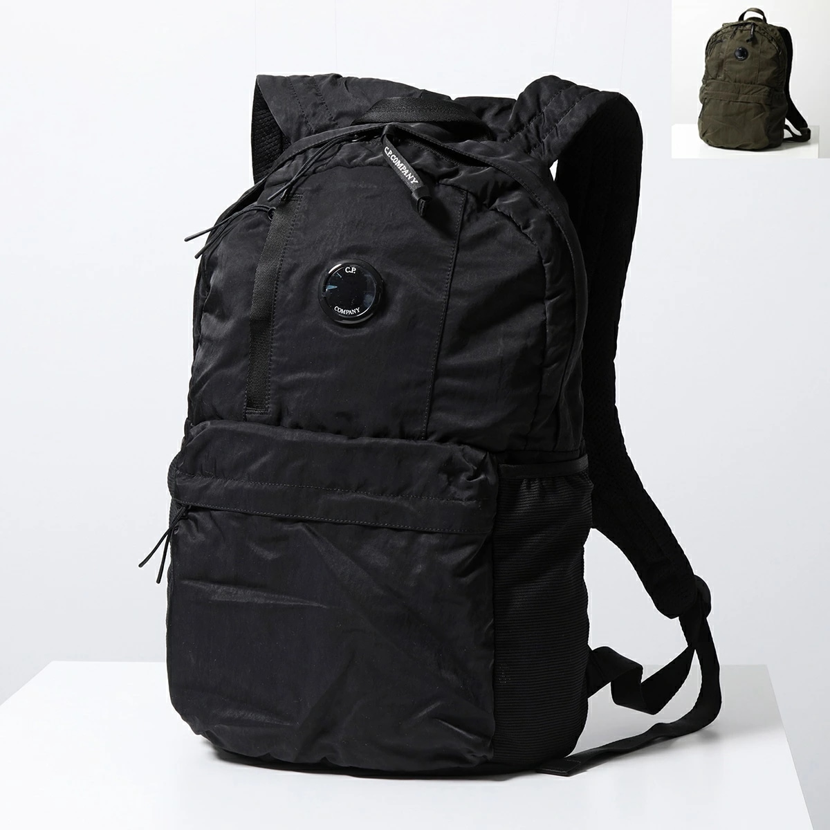 C.P.COMPANY シーピーカンパニー バックパック Nylon B Backpack 17CMAC303A 005269G メンズ リュック ナイロン ロゴ 鞄 カラー2色