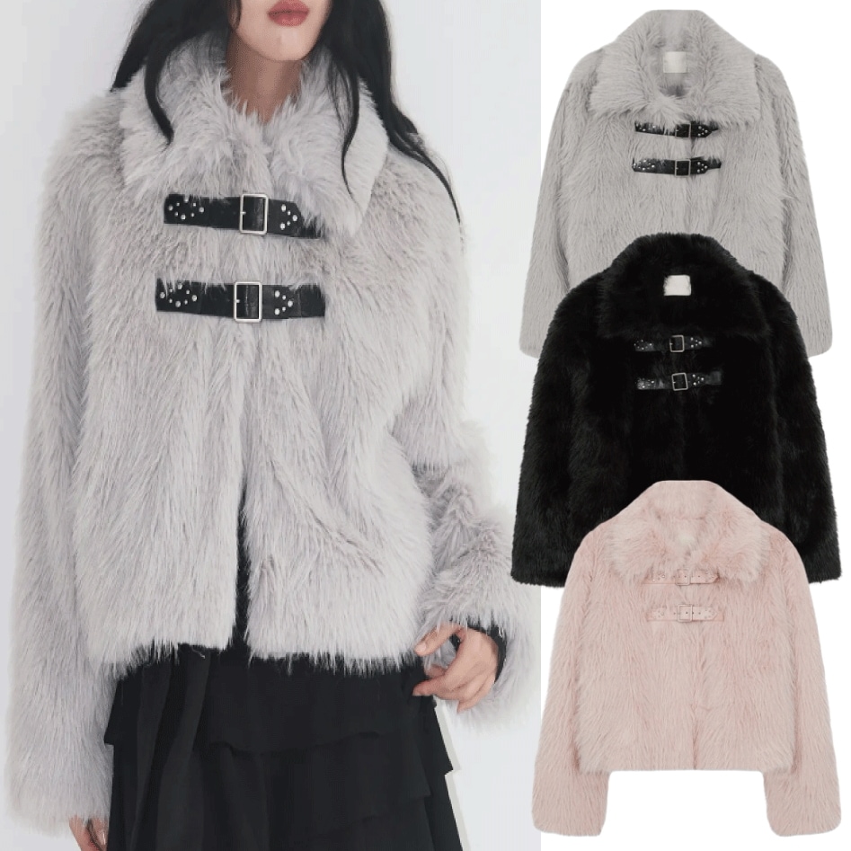 PUPPY SHORT FUR JACKET ファージャケット (3 COLORS)