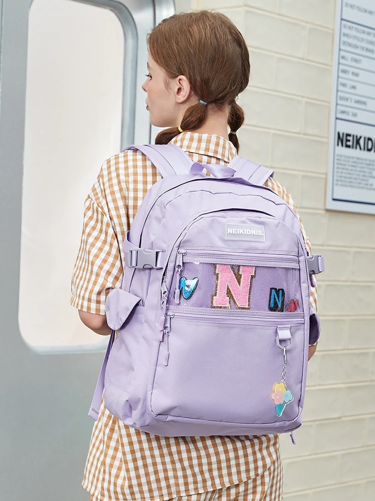 バッグ バック カバン かばん 鞄 bag リュック リュックサック 大容量 収納 多収納 多機能 防水 使いやすい 仕切り スクエア型 四角 かわいい シンプル カジュアル おしゃれ お洒落