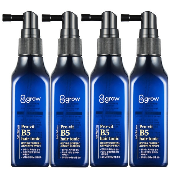 エイトグロウ プロビタミンB5 ヘアトニック 100ml 4個 (贈呈品なくなり次第贈呈終了)