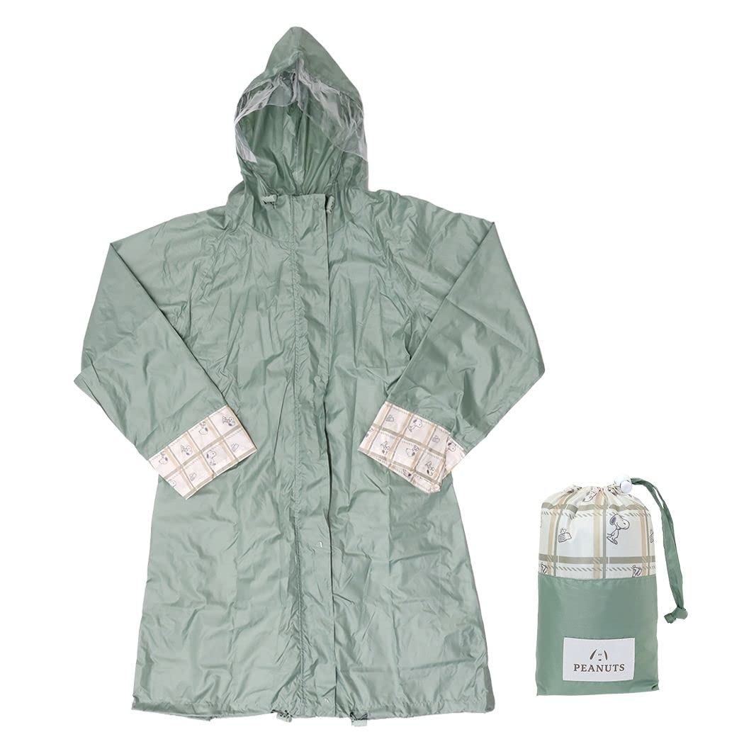 [カミオジャパン] レインポンチョ ｽﾇｰﾋﾟｰﾚｲﾝｳｪｱ ﾁｪｯｸ ライトグリーン 5,397円