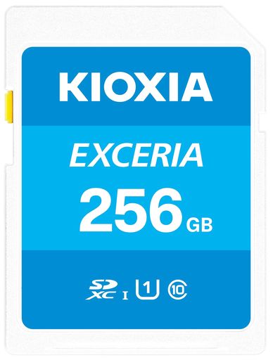 KIOXIA(キオクシア)【日本製】SDカード 256GB SDXC UHS-I Class10 読出速度100MB/s 国内正規品 メーカー保証5年 KLNEA256G