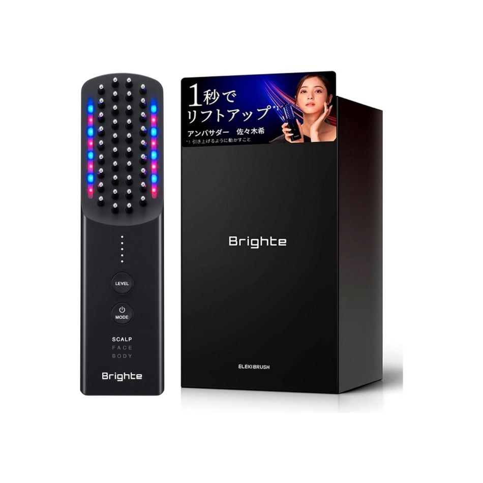 【新品】Brighte ブライト ブラシ型美顔器 ELEKI BRUSH＋ BRT-FSB180 28,267円