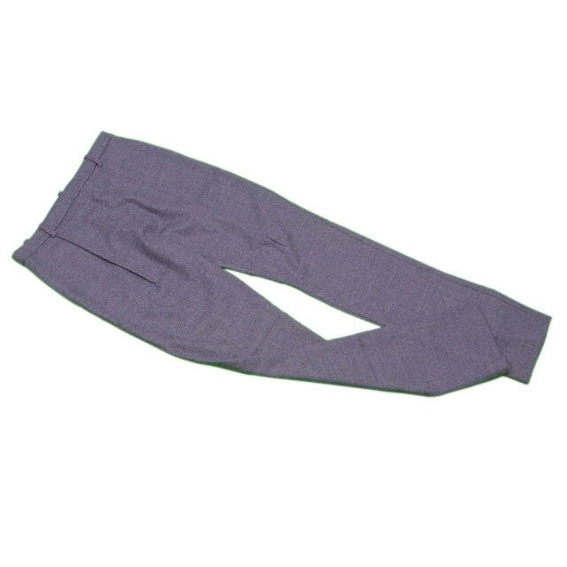 パンツ ストレート ウエストタック 38サイズ グレー 中古