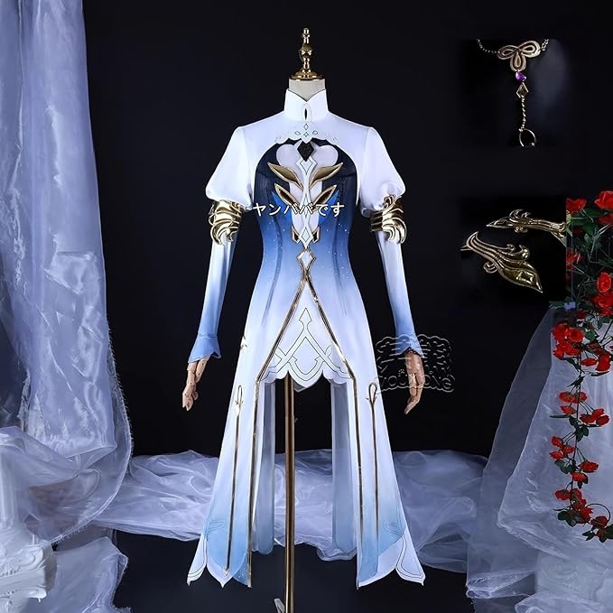 原神フォカロルス コスプレ 衣装(ウィッグ 靴別売り)