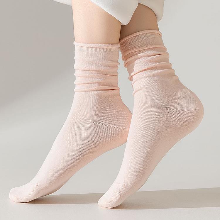 【1点ご購入 で10点プレゼントいたします】靴下女子純綿防臭中ストッキングキャンディー色無骨月子巻き縁盛りストッキング大人キャンディー色になるまでの靴下女子純綿防臭中ストッキングキャンディー色無骨月子