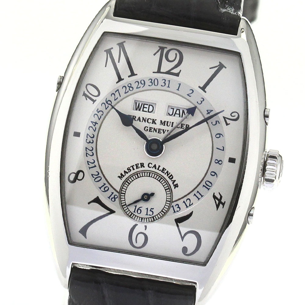 フランクミュラー FRANCK MULLER 7501MC トノウカーベックス マスターカレンダー K18WG 手巻き ボーイズ _816981【中古】 308,610円