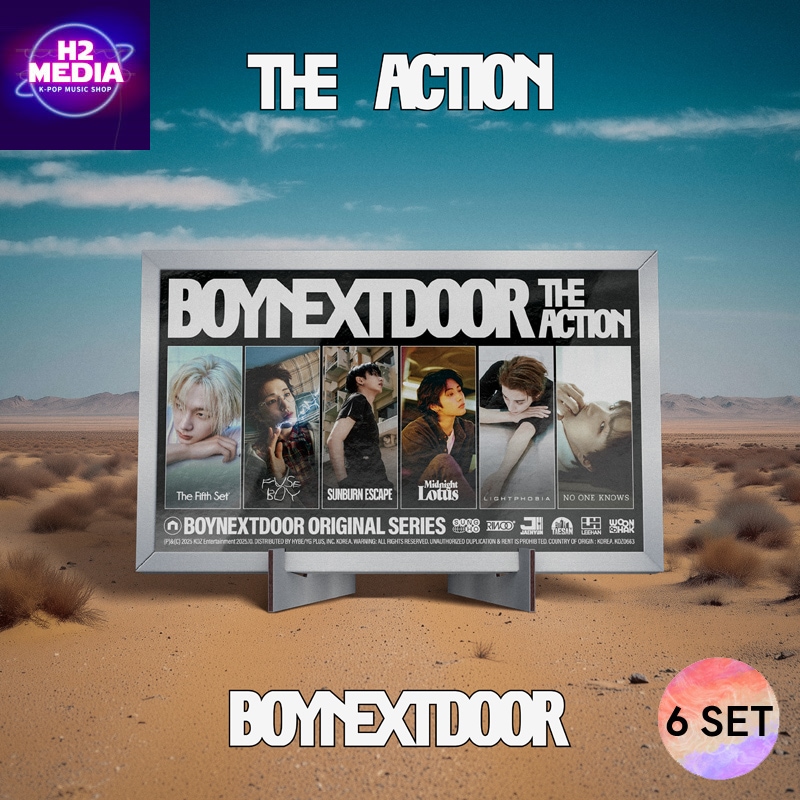 [6種 SET] BOYNEXTDOOR - (EP 5th) The Action (Frame ver.)