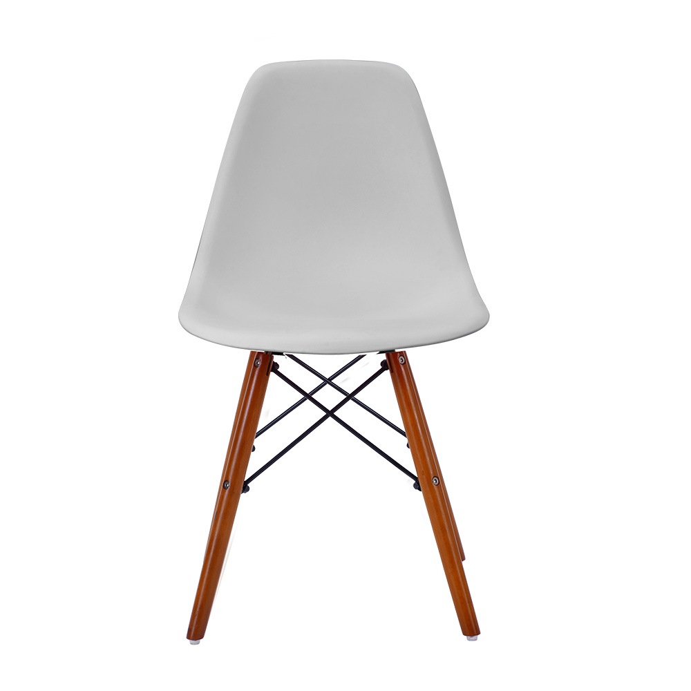 【国内出荷-送.料.無.料】【グレー座面＆ブラウン脚】イームズチェアリプロダクトダイニングチェアDSWeamesダイニングチェアーイームズ椅子イームズチェアイームズチェアーDSWチェアイームズチェアー