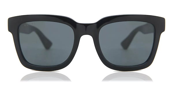 【美品】GUCCI サングラス GG0001SN 001 黒 ユニセックス Qoo10 GUCCI グッチ G0001SN 001 サングラ