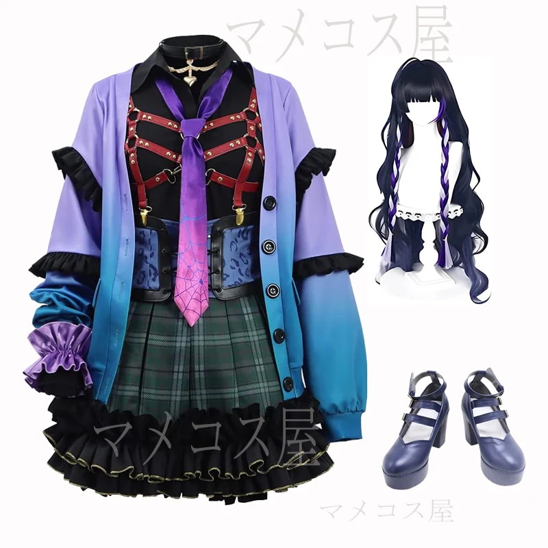 YouTuber VTuber 狂蘭 メロコ Meloco Kyoran 無限学科 XSOLEIL 2年生 にじさんじ YouTube 全セット衣装 コスプレ用衣装 コスプレ コスチューム 仮装 co 10,547円
