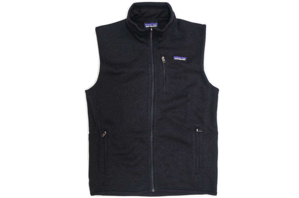 Better Sweater Vest BLACK 25882 女性にもオススメモデル