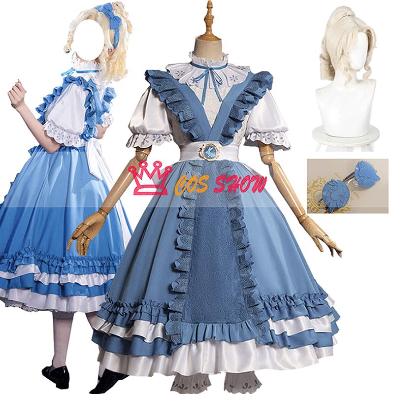 第五人格 IdentityV 記者 夢境の中のアリス アリス・デロス コスプレ衣装 ウィッグ能 cosplay 仮装 イベント ステージ服 舞台 ハロウィン クリスマス