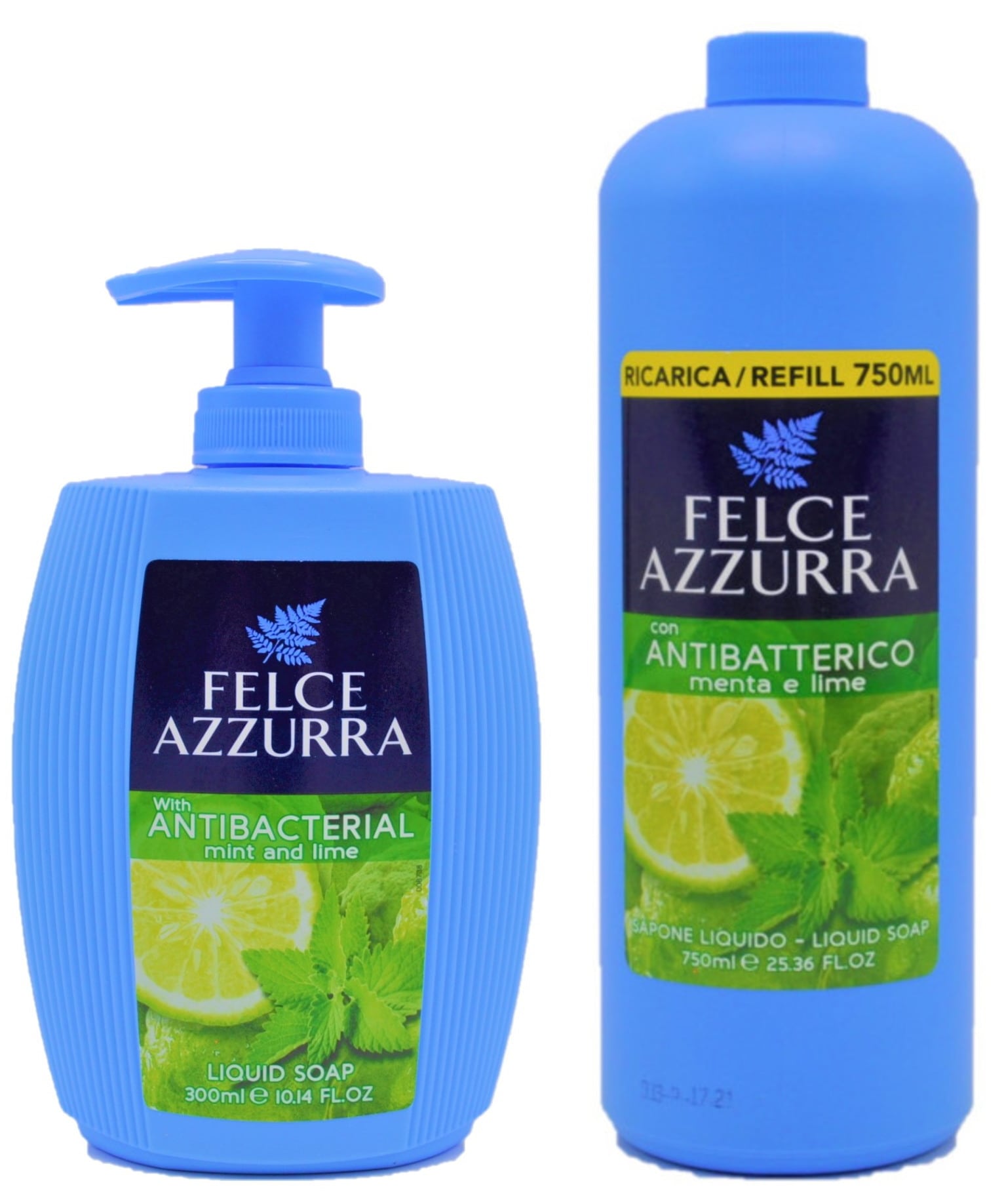 Felce Azzurra Classic Liquid Soap Amber refill 750ml 25.36 oz