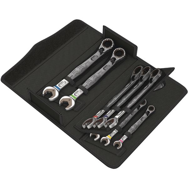 WERA ヴェラ 11点組 コンビネーション ラチェットレンチ セット JOKER 角度付 ラチェットヘッド 8 10 11 12 13 14 15 16 17 18 19mm 020091