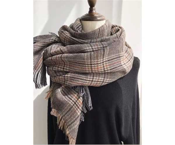 ファッション小物 マフラー ストール レディース ウール ロング 異国風 フリンジ かわいい 大人可愛い きれいめ カジュアル 上品 おしゃれ かっこいい レトロ ボーイッシュ クール エレガント
