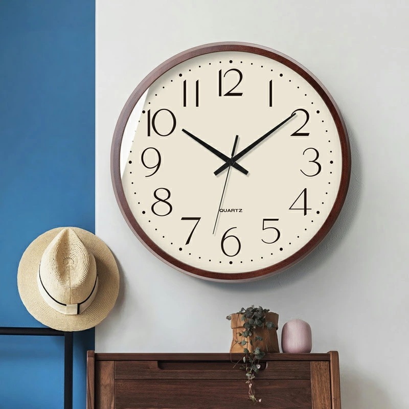 壁掛け時計 掛け時計 おしゃれ ウォールクロック クロック 壁掛け時計 インテリア 時計 壁掛け モダン 北欧 新築祝い ギフト 木製 電池 音無し 静音 20cm 壁掛け時計 かけ時計 壁掛時計 掛