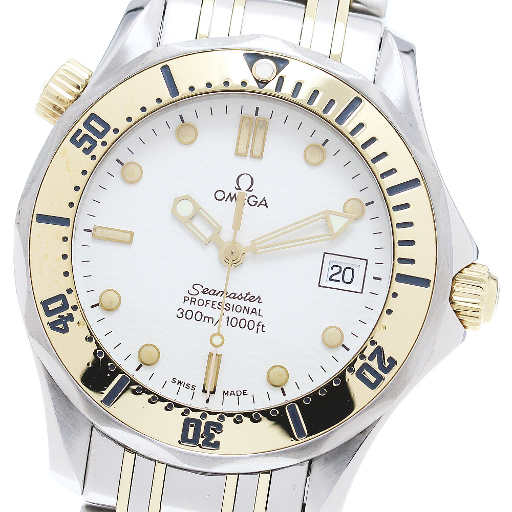 オメガ OMEGA 2362.20 シーマスター300 デイト クォーツ ボーイズ 美品 保証書付き_860113【中古】 140,450円